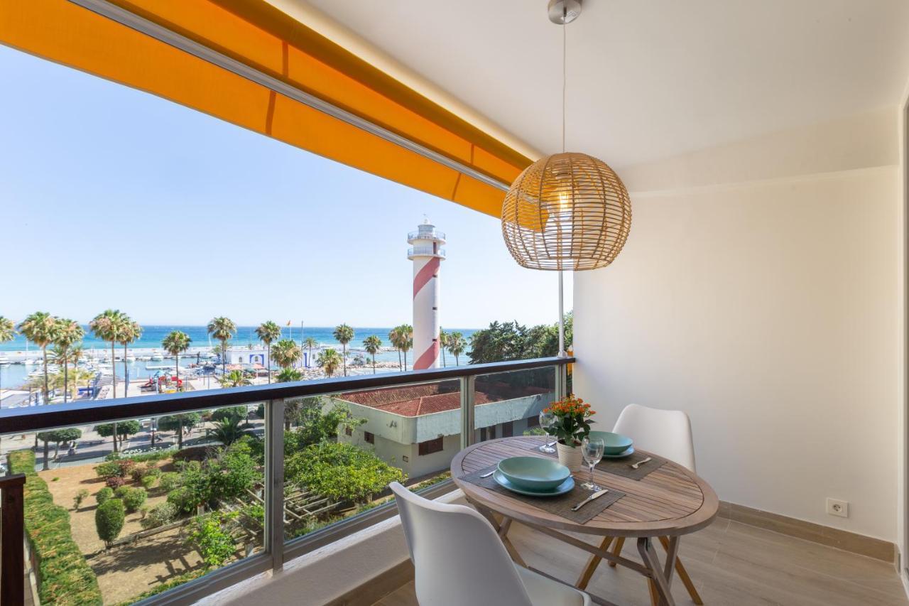 Apartamento Junto Al Faro .Marbella Centro.Vistas Mar Y El Puerto. Dış mekan fotoğraf